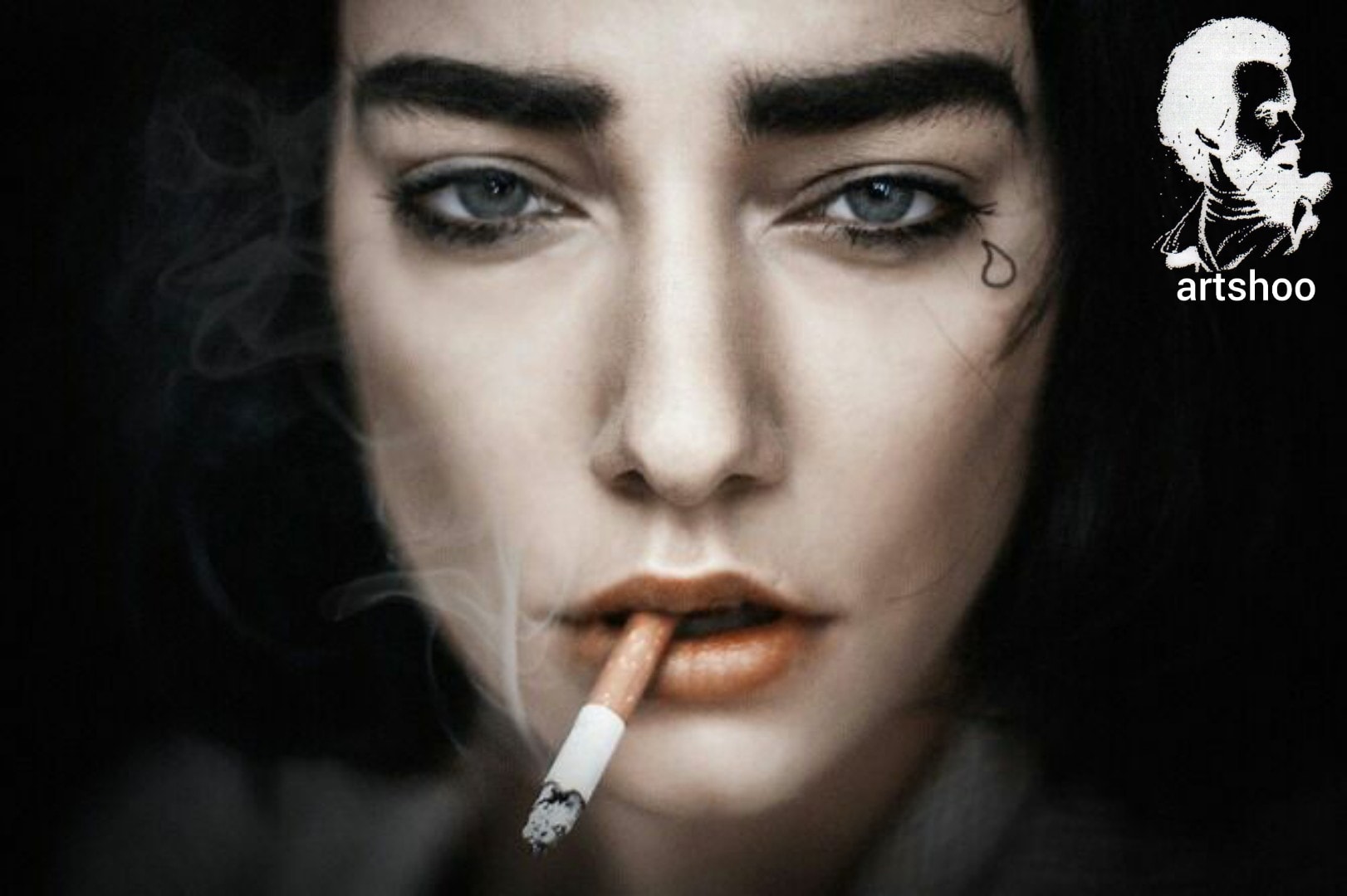 آموزش نقاشی سیاه قلم